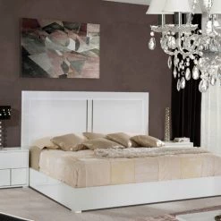 VIG Beds & Headboards Modrest Nicla Italian Modern White Bedroom Set