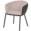 VIG Modrest Nillie - Modern Beige & Grey Dining Armchair Dining Room