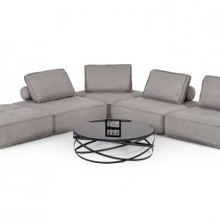 VIG Living Room Divani Casa Nolden - Modern Fabric Modular Sectional Sofa