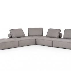 VIG Living Room Divani Casa Nolden - Modern Fabric Modular Sectional Sofa