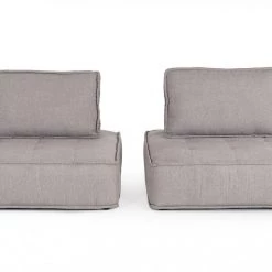 VIG Living Room Divani Casa Nolden - Modern Fabric Modular Sectional Sofa