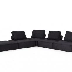 VIG Living Room Divani Casa Nolden - Modern Fabric Modular Sectional Sofa