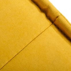 VIG Bedroom Divani Casa Nolden - Waterproof Dark Grey Fabric Ottoman