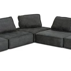VIG Living Room Divani Casa Nolden - Modern Fabric Modular Sectional Sofa