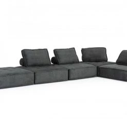 VIG Living Room Divani Casa Nolden - Modern Fabric Modular Sectional Sofa