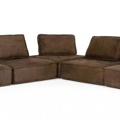 VIG Living Room Divani Casa Nolden - Modern Fabric Modular Sectional Sofa