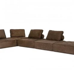 VIG Living Room Divani Casa Nolden - Modern Fabric Modular Sectional Sofa