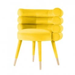 VIG Modrest Otero - Modern Velvet Accent Chair Living Room