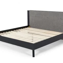 VIG Nova Domus Panther Contemporary Grey & Black Bed