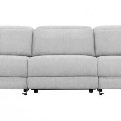 VIG Living Room Divani Casa Paul - Contemporary Grey Fabric Sofa W/ Electric Recliners