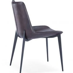 VIG Modrest Peoria - Modern Brown & Black Dining Chair (Set Of 2)