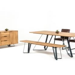 VIG Nova Domus Pisa Modern Drift Oak Dining Bench