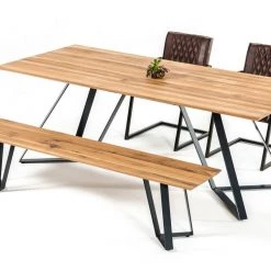 VIG Nova Domus Pisa Modern Drift Oak Dining Bench