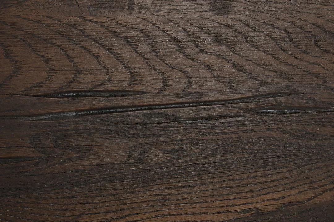 VIG Side & Console Table Modrest Wharton Modern Dark Aged Oak TV Stand