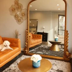 HG Gleaming Fleur Full Length Mirror Home Decor