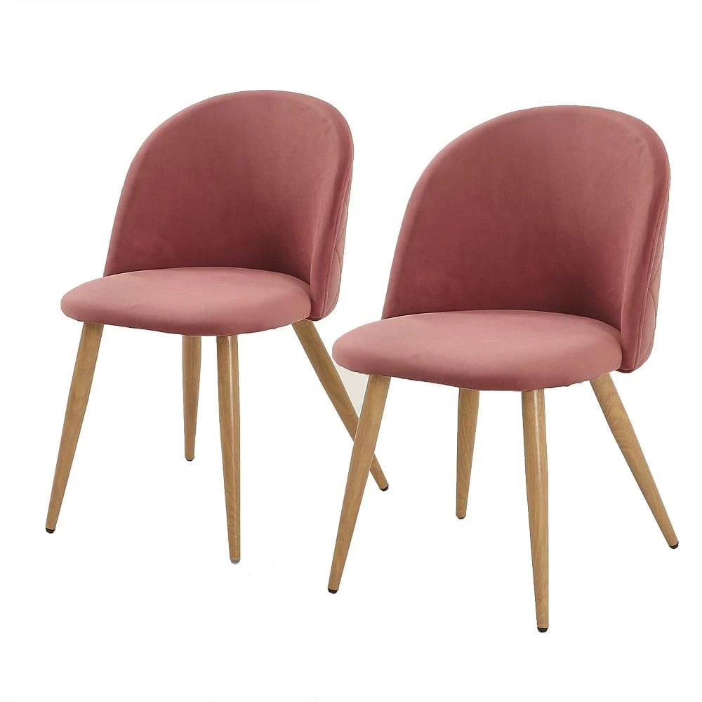 Oberlo Vickie Modern Velvet Dining Chairs (Set Of 2) Dining Room