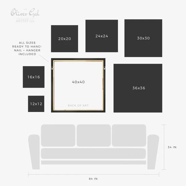 Oliver Gal Orange Caramel Tea Cup Canvas Home Decor