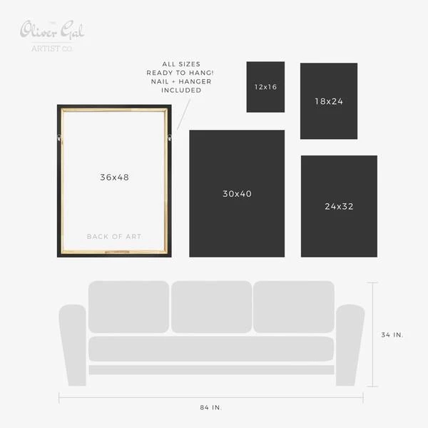 Oliver Gal Delicate Royal Bubbly Champagne