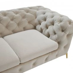 VIG Divani Casa Quincey - Transitional Velvet Loveseat
