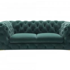 VIG Divani Casa Quincey - Transitional Velvet Loveseat