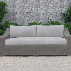 VIG Renava Palisades Outdoor Beige Wicker Sofa Set