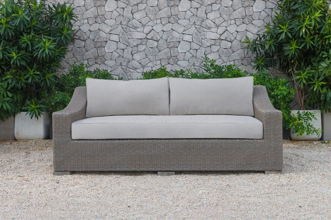 VIG Renava Palisades Outdoor Beige Wicker Sofa Set