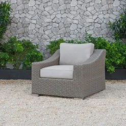 VIG Renava Palisades Outdoor Beige Wicker Sofa Set