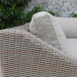 VIG Renava Pacifica Outdoor Beige Sectional Sofa Set