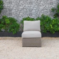 VIG Renava Pacifica Outdoor Beige Sectional Sofa Set