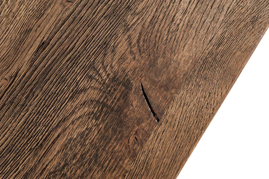 VIG Modrest Renzo Modern Oak & Concrete Coffee Table