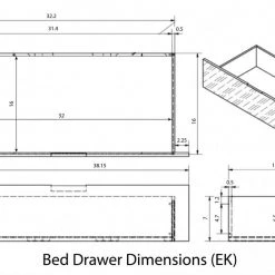 VIG Modrest Roger - Mid-century Acacia Bed