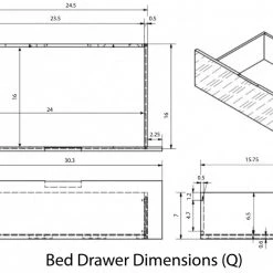 VIG Modrest Roger - Mid-century Acacia Bed