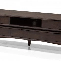 VIG Side & Console Table Modrest Roger - Mid Century Acacia TV Stand
