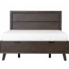 VIG Modrest Roger - Mid-century Acacia Bed