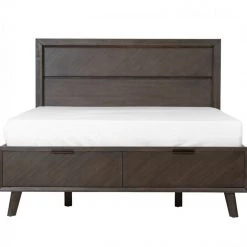 VIG Modrest Roger - Mid-century Acacia Bed