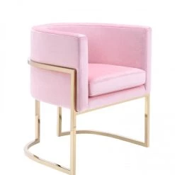 VIG Dining Room Modrest Betsy Modern Velvet & Gold Dining Chair