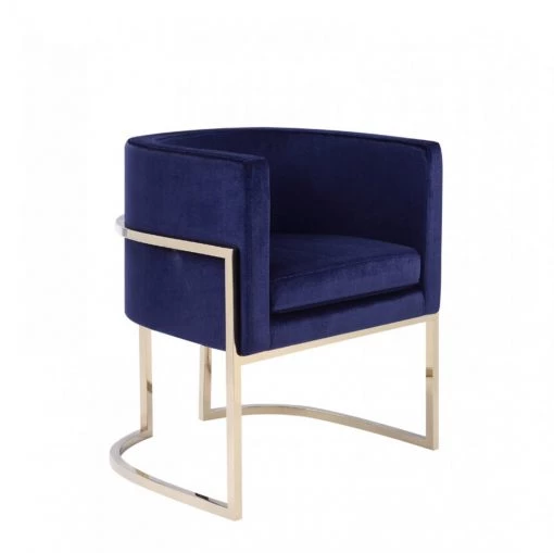 VIG Dining Room Modrest Betsy Modern Velvet & Gold Dining Chair
