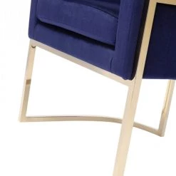VIG Dining Room Modrest Betsy Modern Velvet & Gold Dining Chair