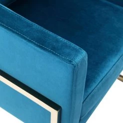 VIG Dining Room Modrest Betsy Modern Velvet & Gold Dining Chair