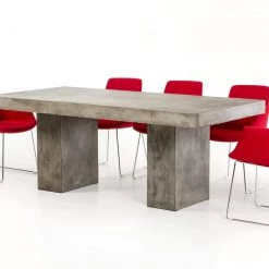 VIG Modrest Saber Modern Concrete Dining Table Dining Room