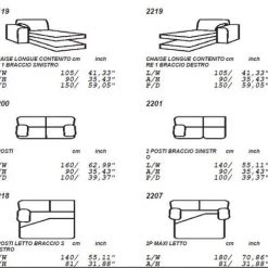 VIG Living Room Estro Salotti Sacha - Modern Leather Reversible Sectional Sofa Bed With Storage