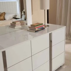VIG Modrest San Marino Modern White Bedroom Set