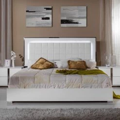 VIG Modrest San Marino Modern White Bedroom Set