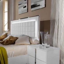 VIG Modrest San Marino Modern White Bedroom Set