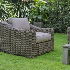 VIG Renava Sapelo Outdoor Beige Wicker Sofa Set