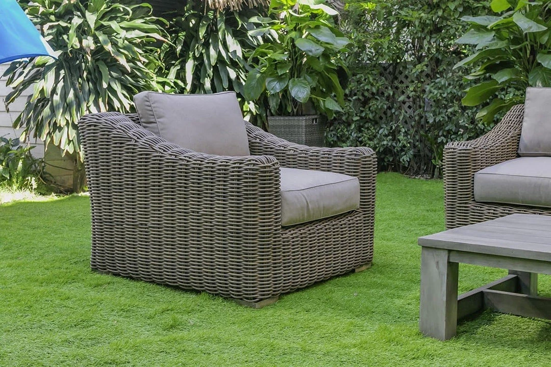 VIG Renava Sapelo Outdoor Beige Wicker Sofa Set