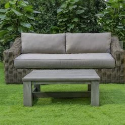 VIG Renava Sapelo Outdoor Beige Wicker Sofa Set