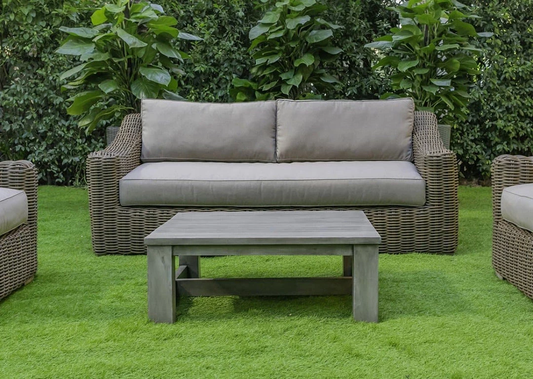 VIG Renava Sapelo Outdoor Beige Wicker Sofa Set