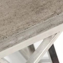 VIG Modrest Scape Modern Concrete Coffee Table Living Room