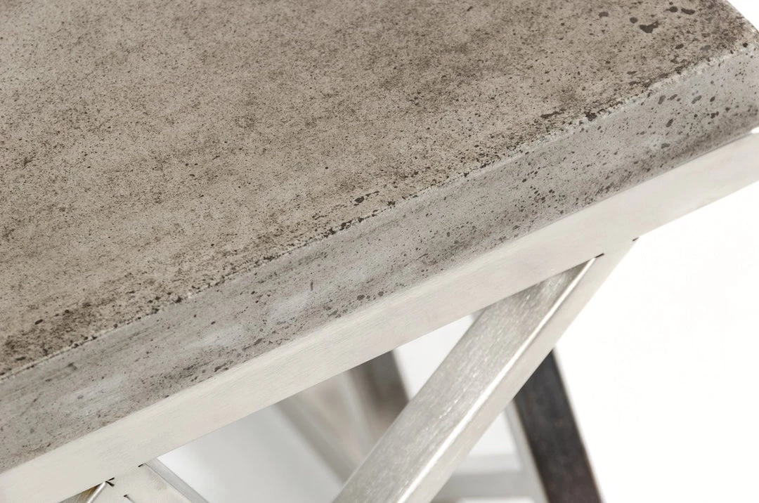 VIG Modrest Scape Modern Concrete Coffee Table Living Room